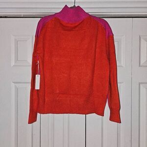 Six/Fifty Clothing Colorblock Pullover Sweater Size Medium